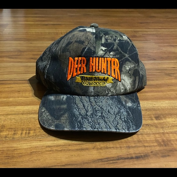 Wizard Works Outdoors Other - Wizard Works Outdoors Deer Hunter Adjustable Camouflage Hat